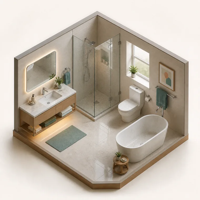 Ванная до уборки